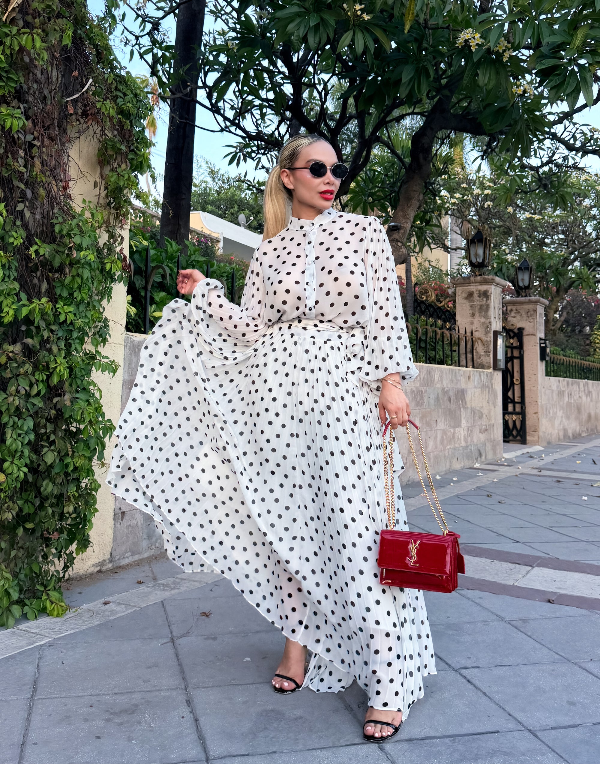 SET MAXI POLKA DOTS