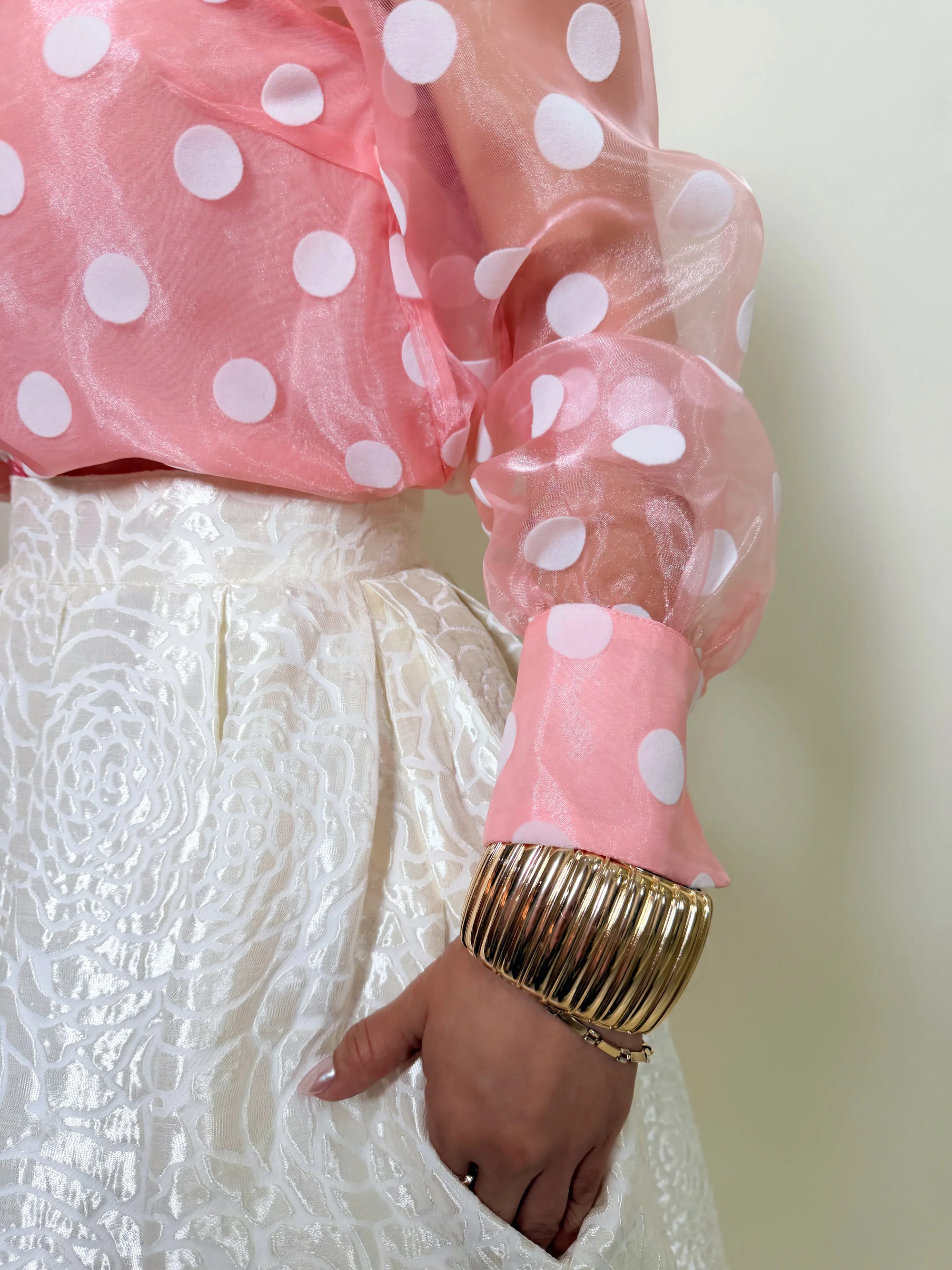 BLUSA DE LUNARES