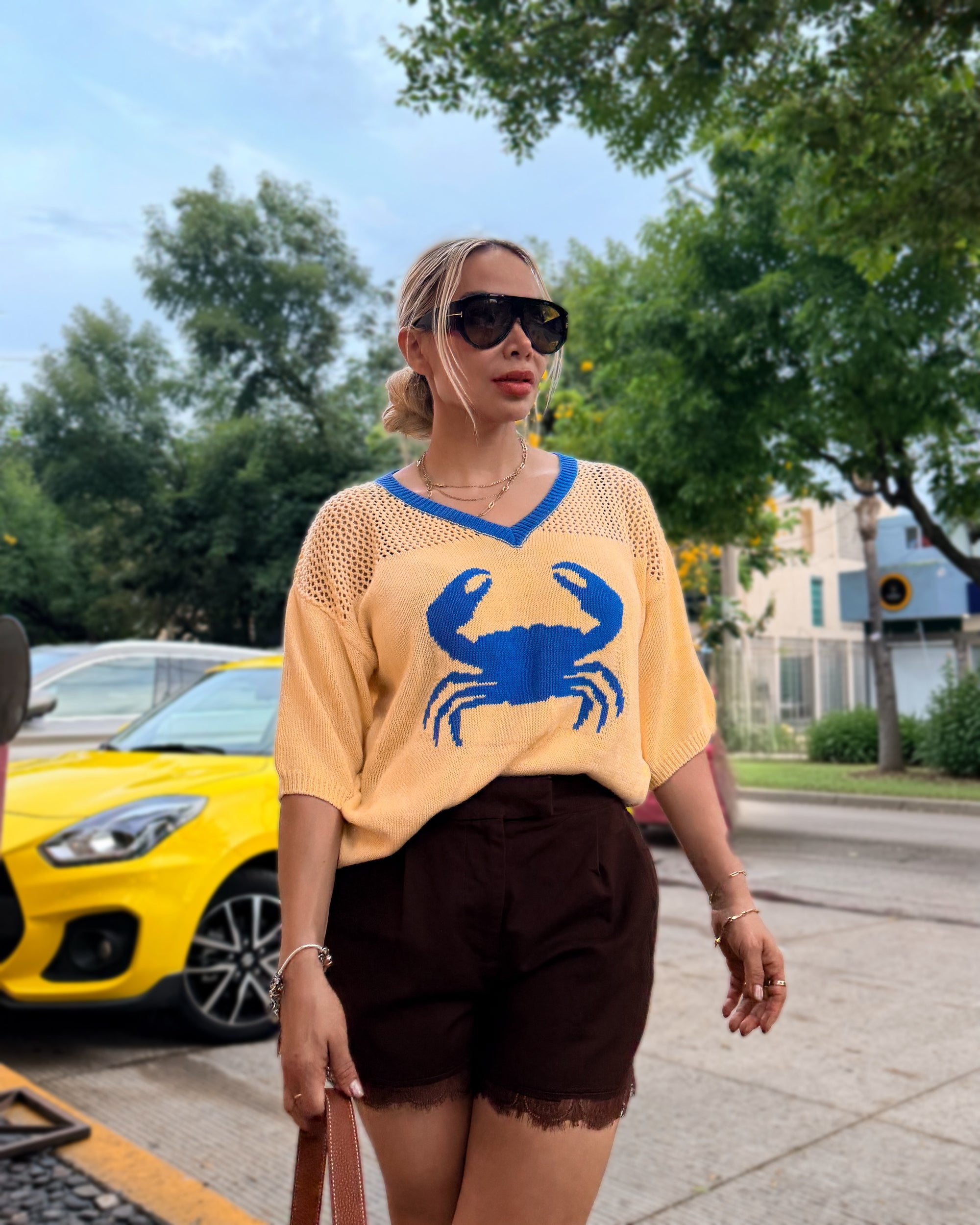 BLUSA TEJIDA CRAB