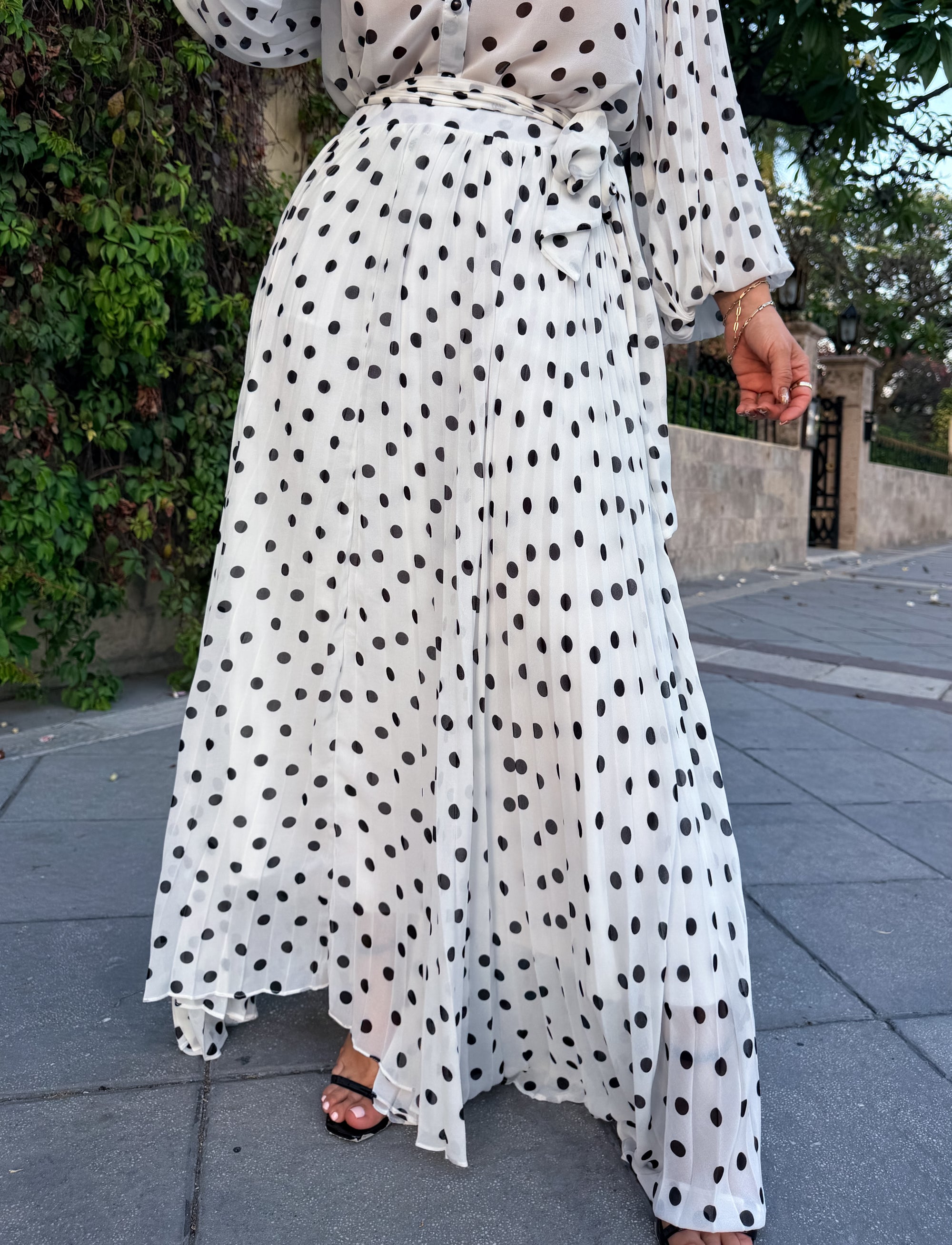 SET MAXI POLKA DOTS