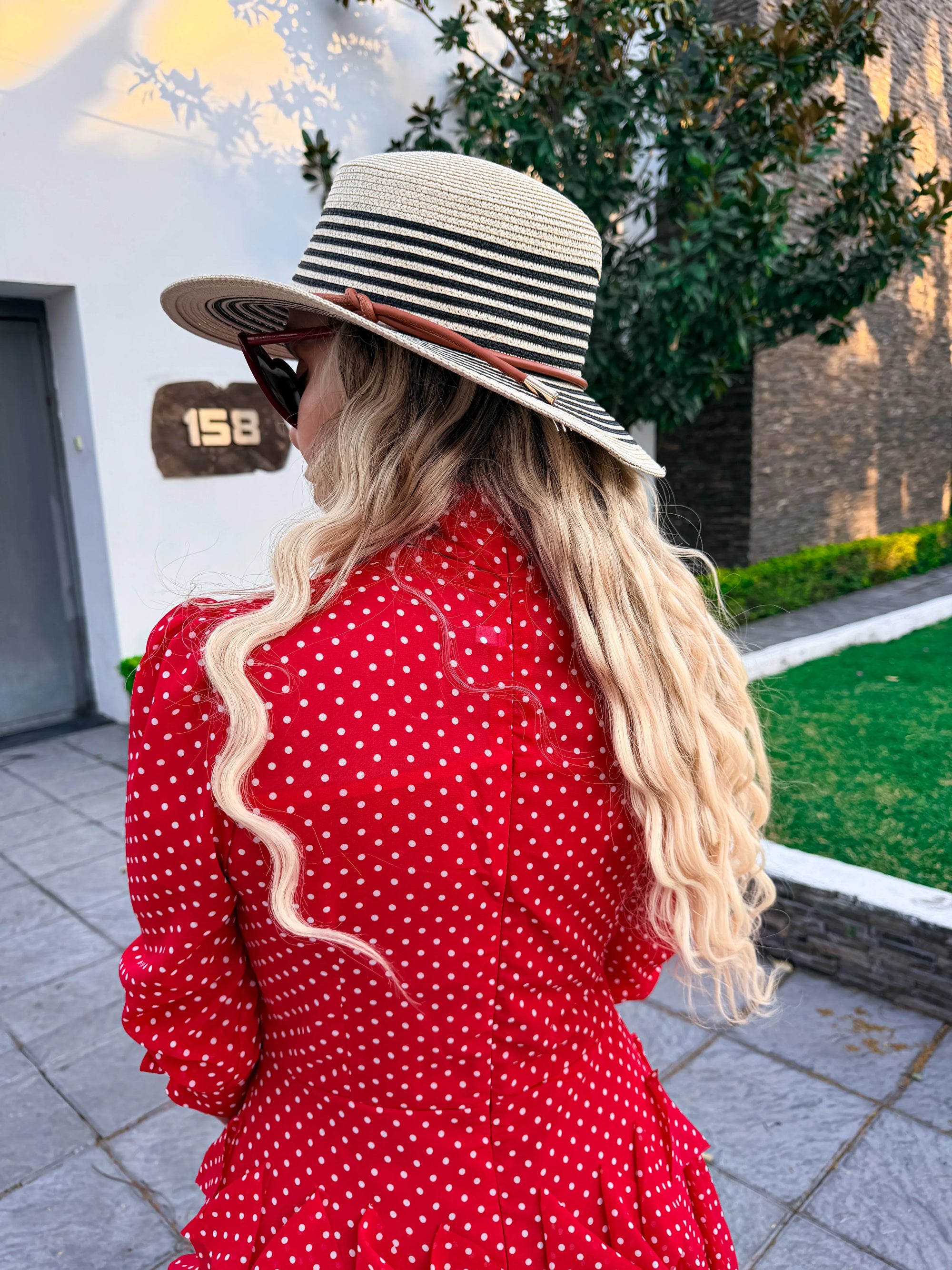 VESTIDO RED POLKA
