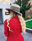 VESTIDO RED POLKA