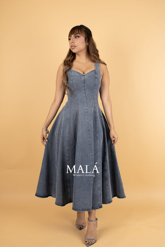 VESTIDO DENIM