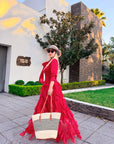VESTIDO RED POLKA