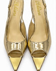 Slingback Punta Metálica