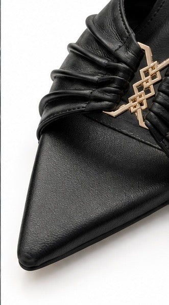 Zapatillas dupe -Negras/Chocolate