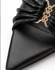 Zapatillas dupe -Negras/Chocolate
