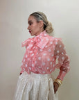 BLUSA DE LUNARES