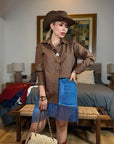CAMISERA CHOCOLATE ARES