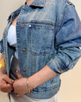 CHAQUETA DENIM OVERSIZE