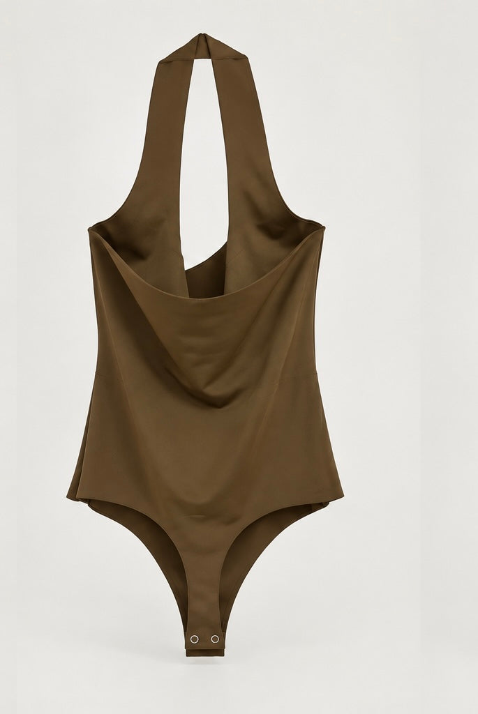 Body halter-Moka