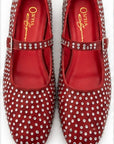 Flats Mary Jane — Rojo