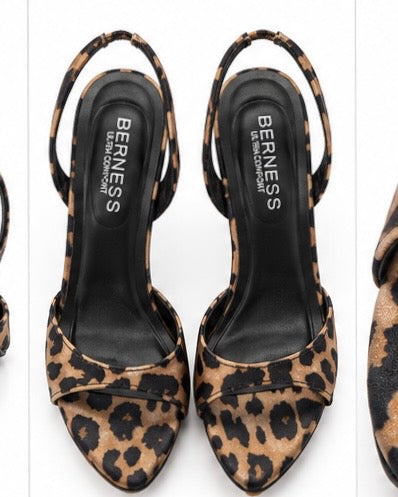 Zapatillas de Tacón Leopardo