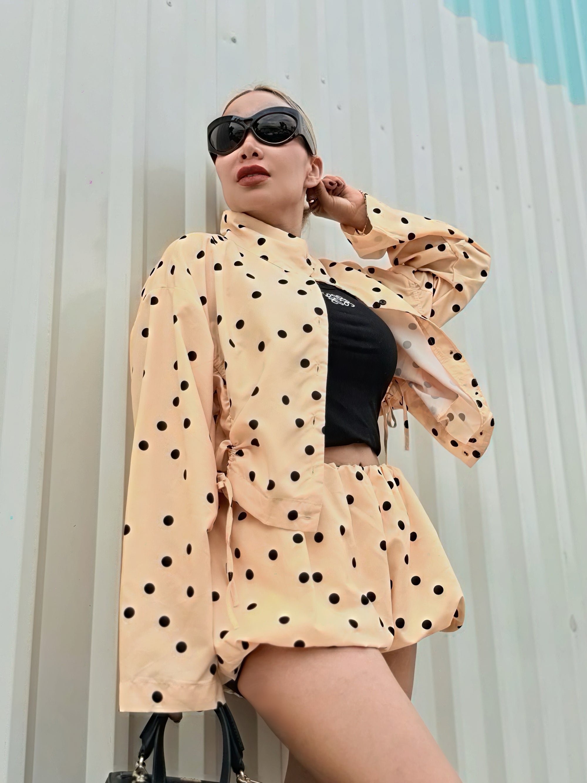 SET POLKA NOIR
