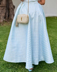 MAXI VESTIDO CELESTE