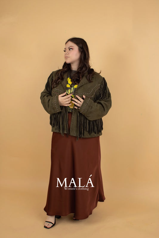 FALDA SATÍN