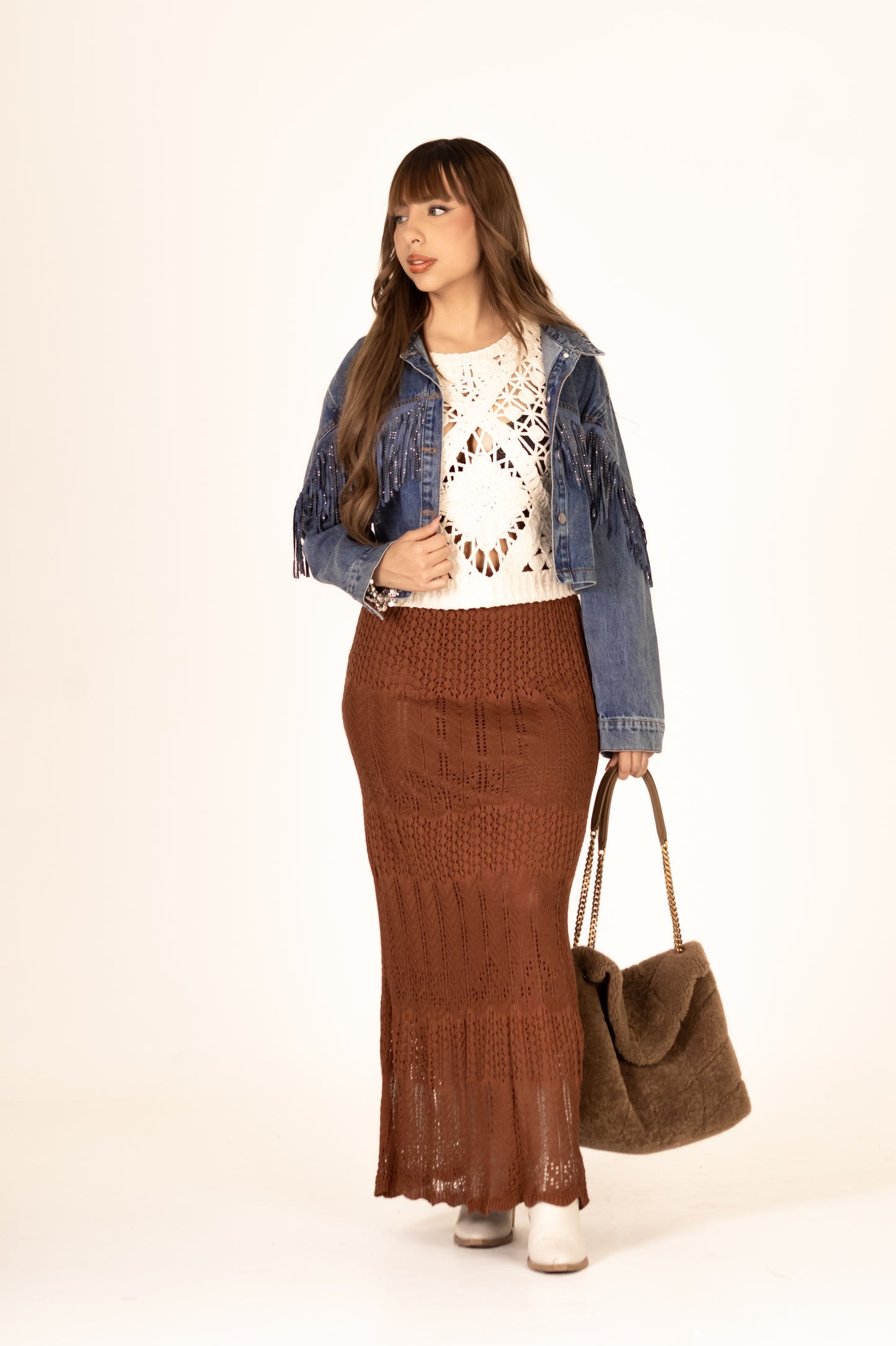 FALDA CROCHET