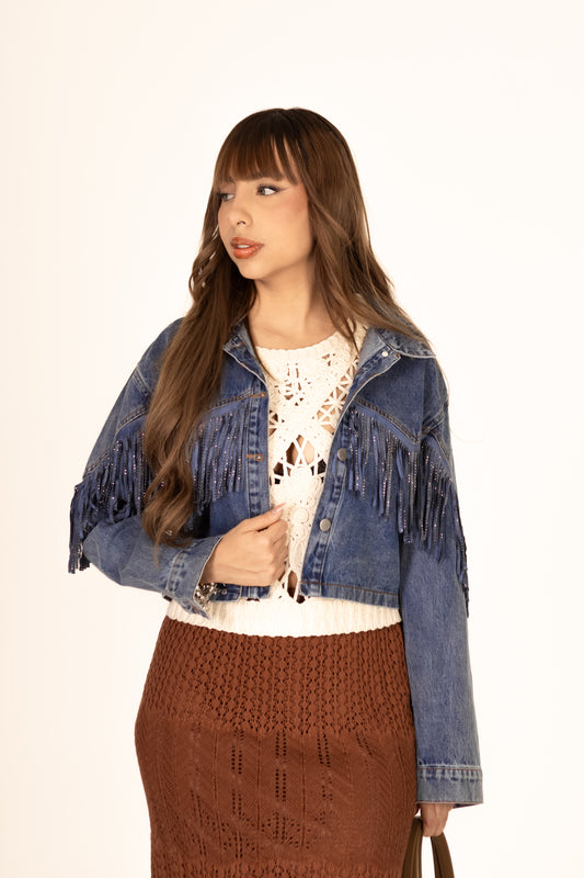 CHAQUETA DE FLEQUILLOS