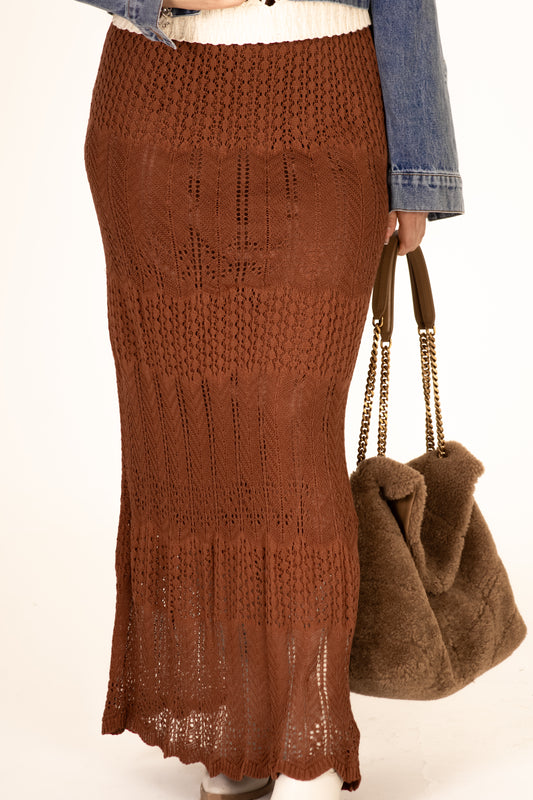 FALDA CROCHET