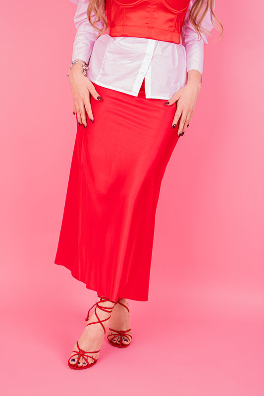 FALDA SATIN