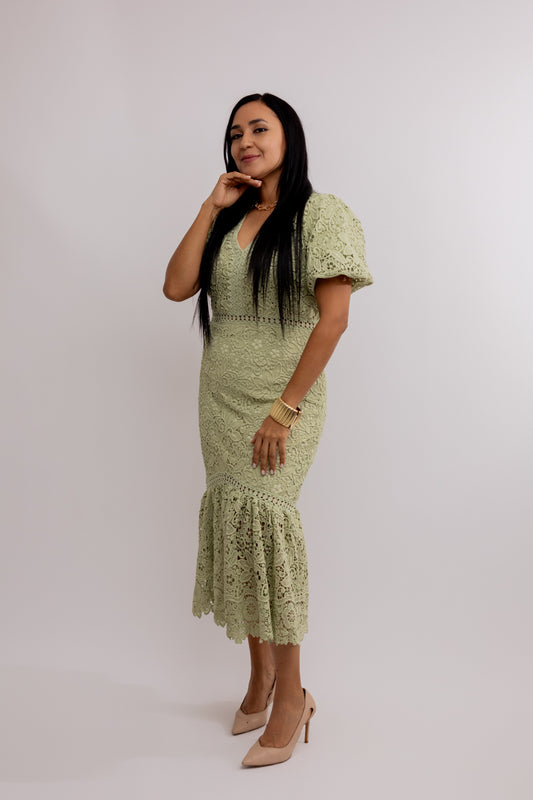 VESTIDO CROCHET