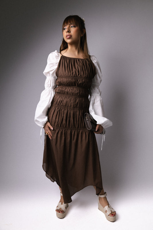 VESTIDO MOCHA MOUSSE STUDIO