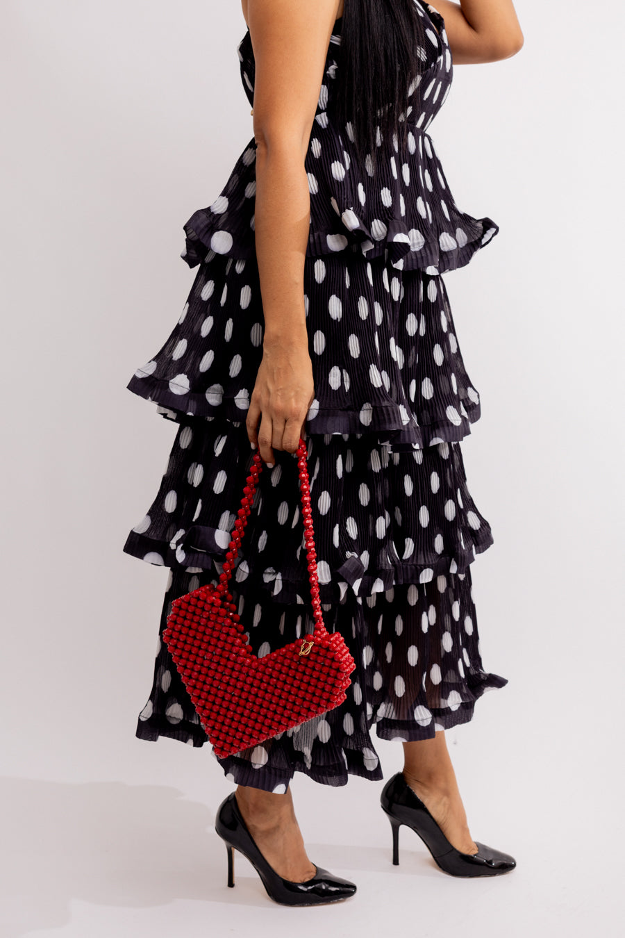 VESTIDO DE TOPOS