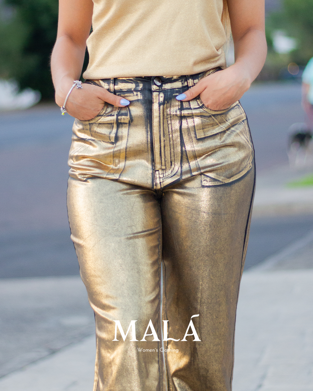 PANTALÓN BLACK GOLDEN