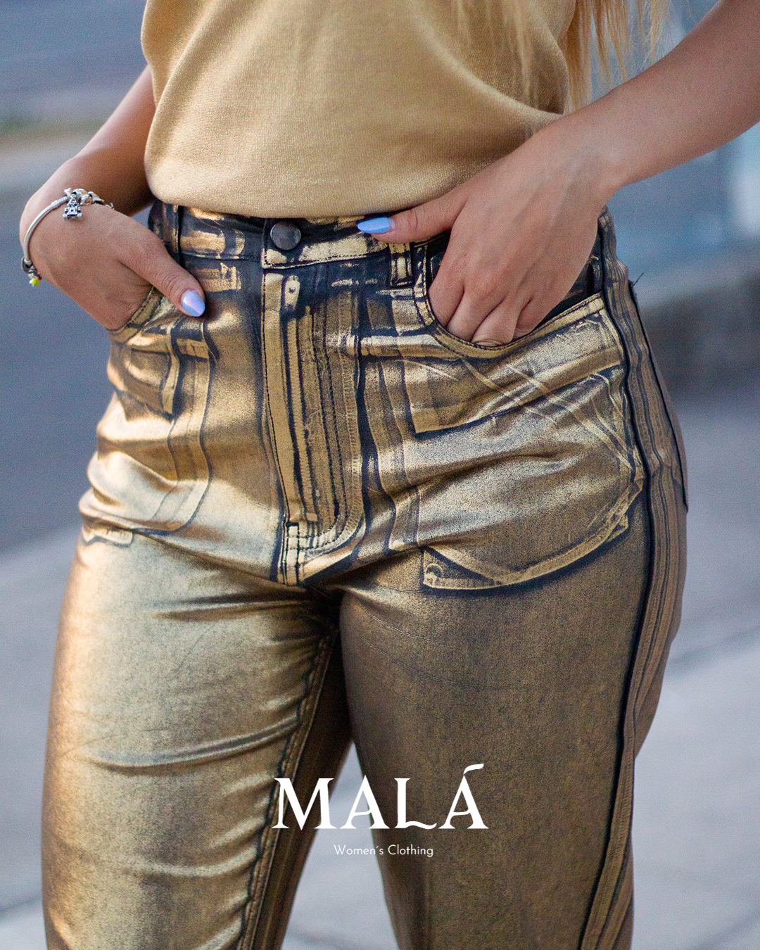 PANTALÓN BLACK GOLDEN
