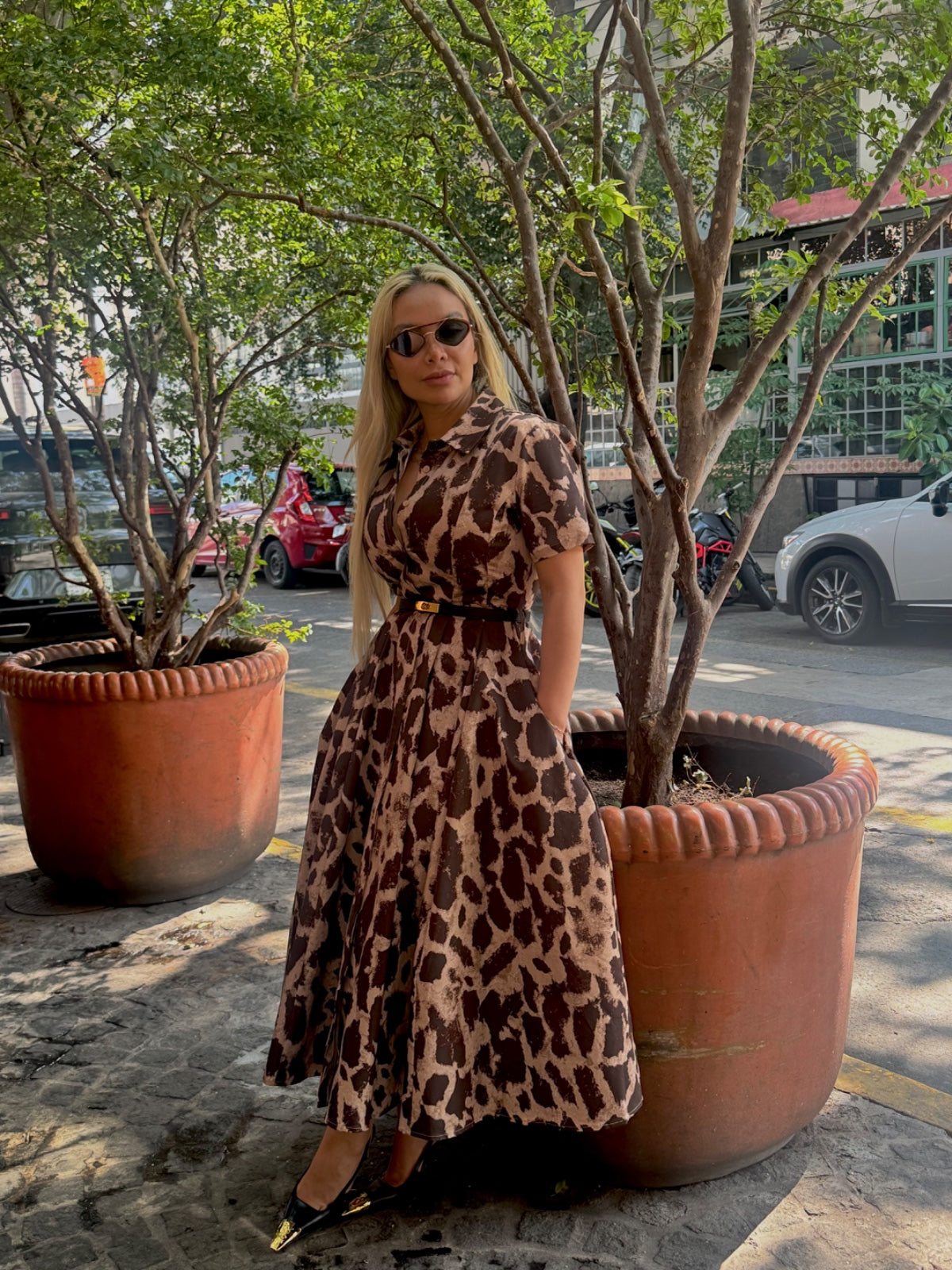 VESTIDO ANIMAL PRINT