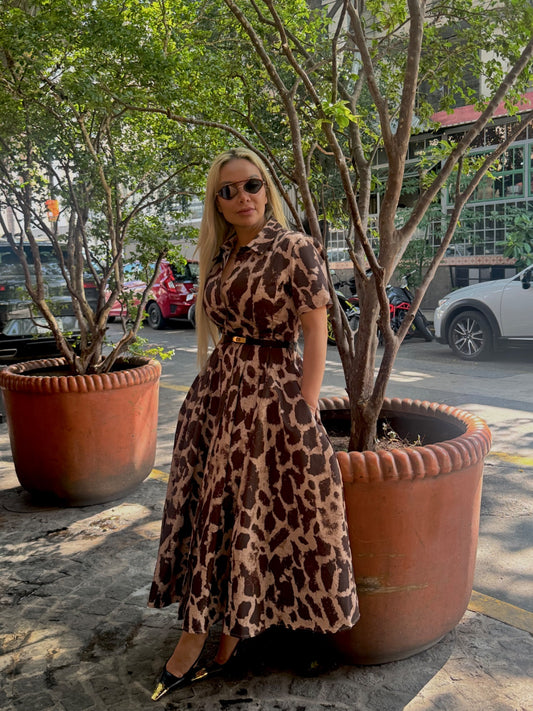 VESTIDO ANIMAL PRINT