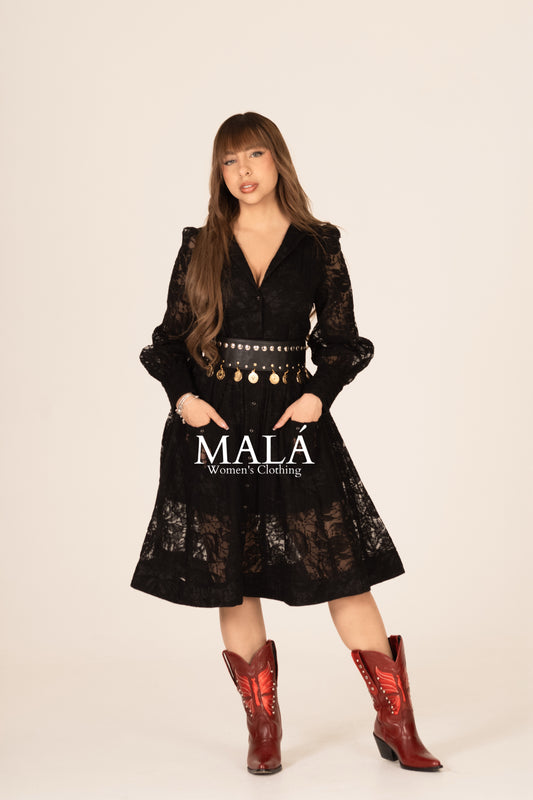 VESTIDO BOHO CHIC