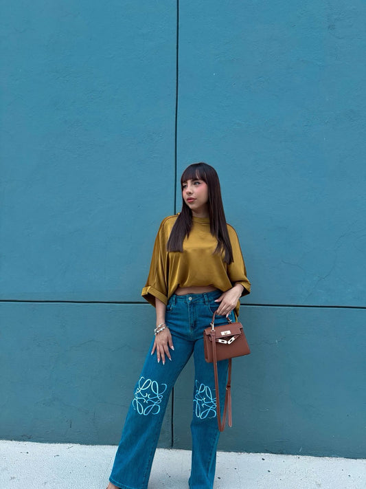 BLUSA SATÉN
