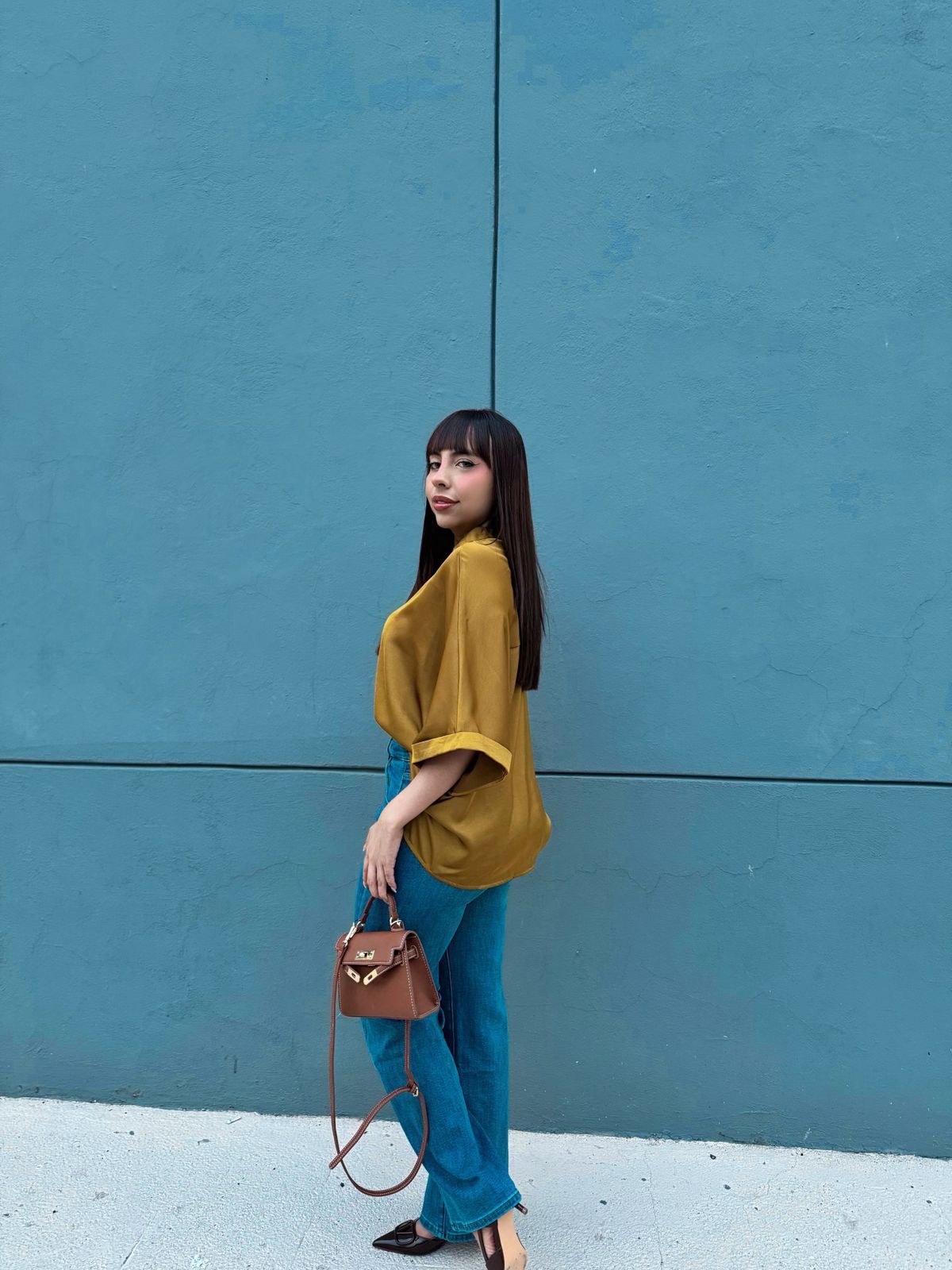 BLUSA SATÉN